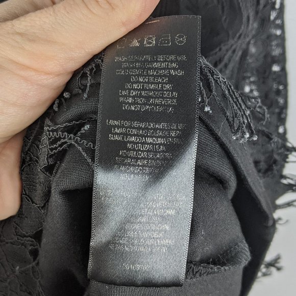 City Chic Black Plus Lace Off-the-shoulder Dress - Picture 7 of 9